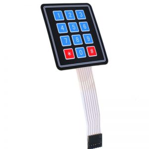 Bàn phím ma trận mềm 3x4